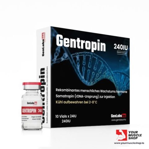 GENTROPIN SOMATROPIN 240IU HGH KIT– GENLABS 350 480x480