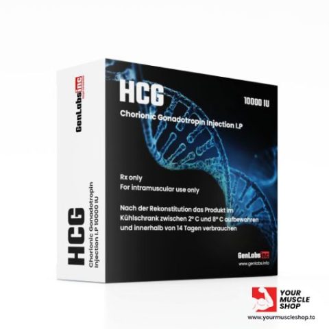 HCG 10000IU – VIAL ( HUMAN CHORIONIC GONADOTROPIN ) ( WITH BACTERIOSTATIC WATER) – GENLABS