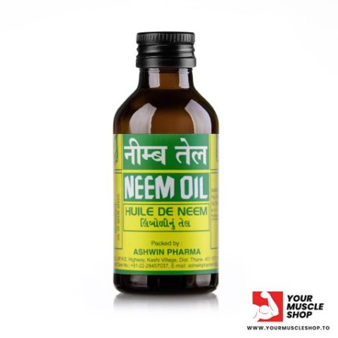NEEM OIL AZADIRACHTA INDICA – 100ML BOTTLE – ASHWIN PHARMA 12 480x480